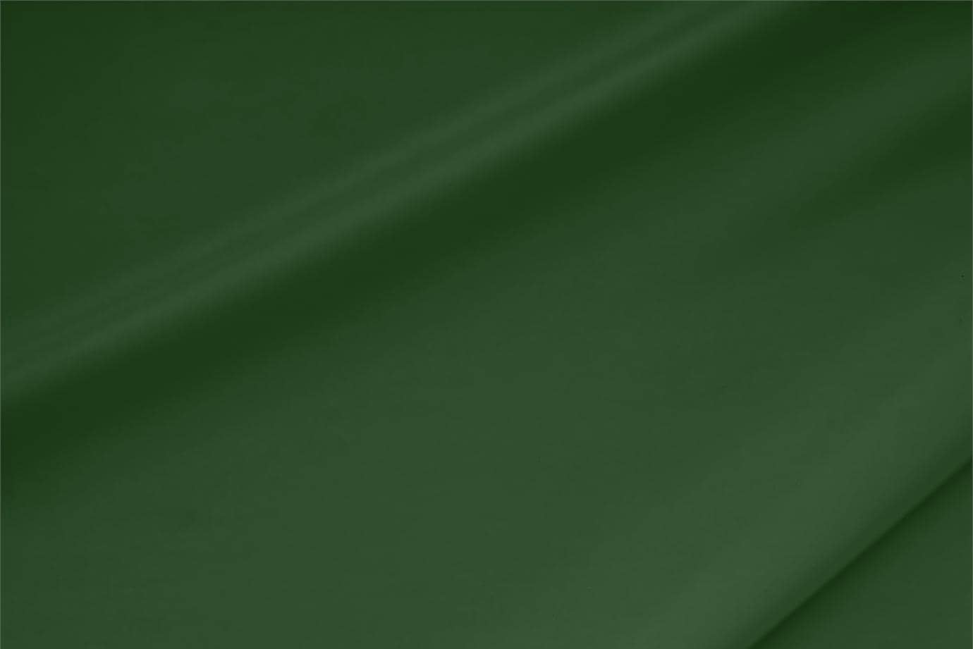 Tessuto Crêpe de Chine Stretch Verde Abete in Seta, Stretch per abbigliamento