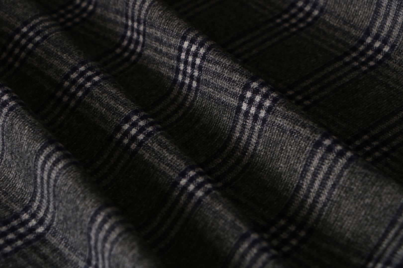 1 Half Metre Length Wool & Needle IV Flannel Print Fabric 1223-22 