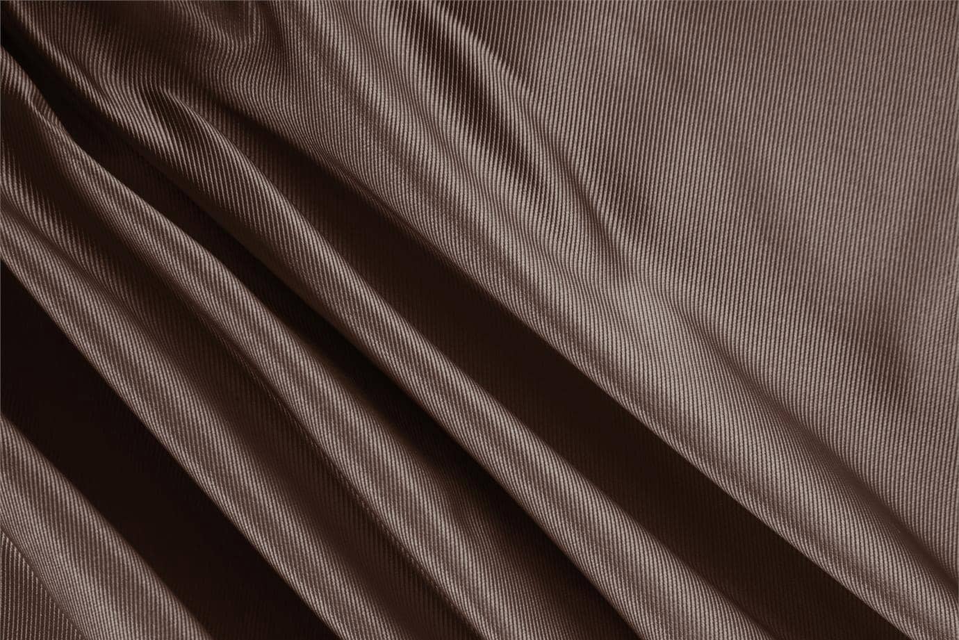 Dark Brown Silk Dogaressa fabric for dressmaking