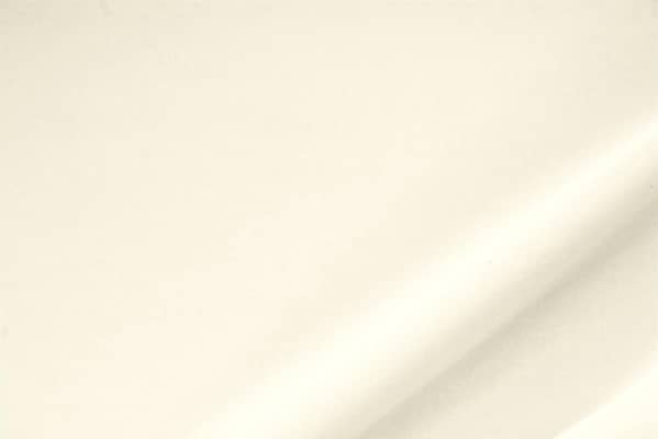 Tissu Microfibre lourde Blanc vanille en Polyester pour vêtements