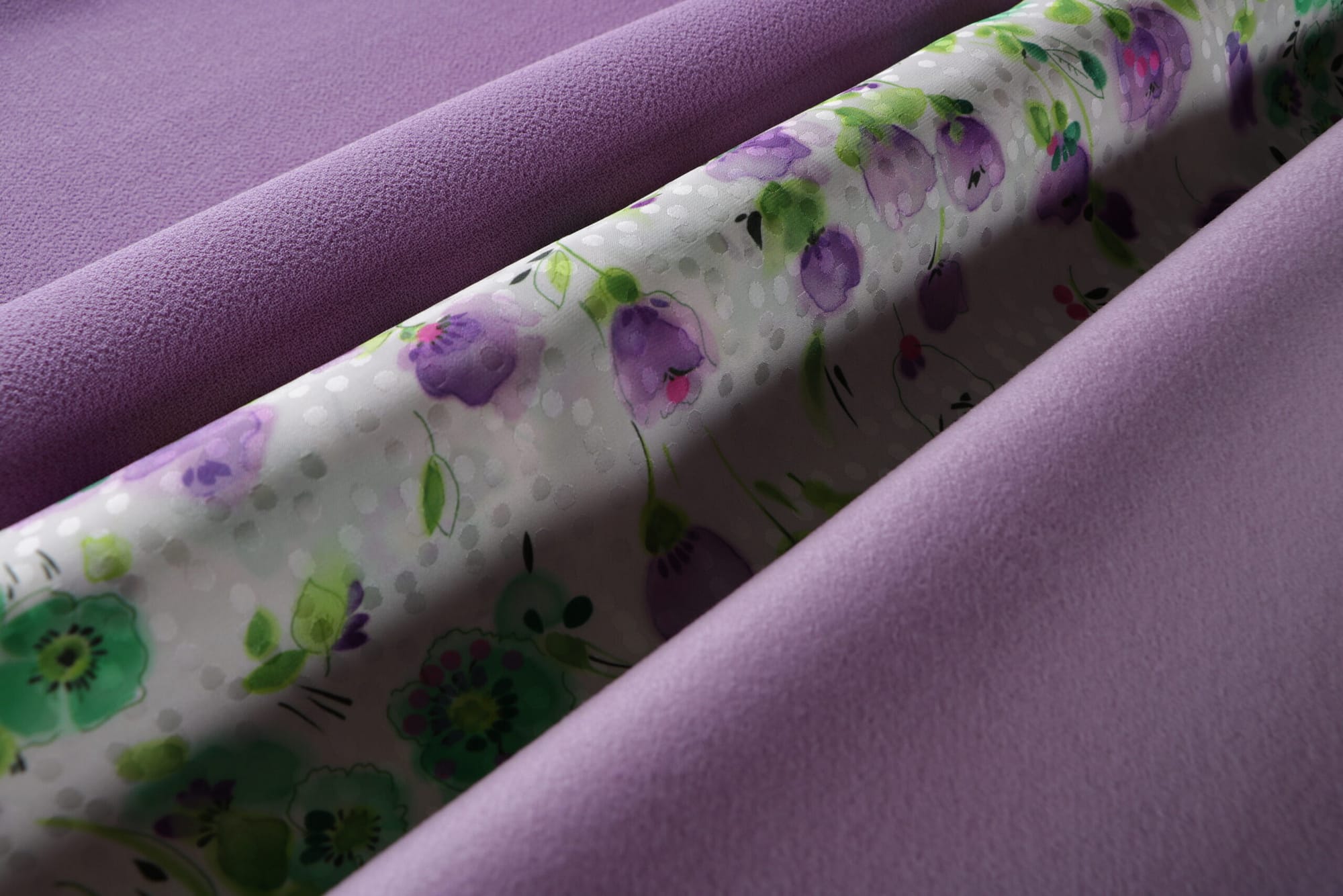 Lavender apparel fabrics | new tess