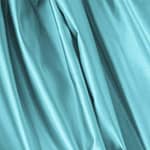 Tissu Duchesse Bleu tiffany en Soie pour vêtements