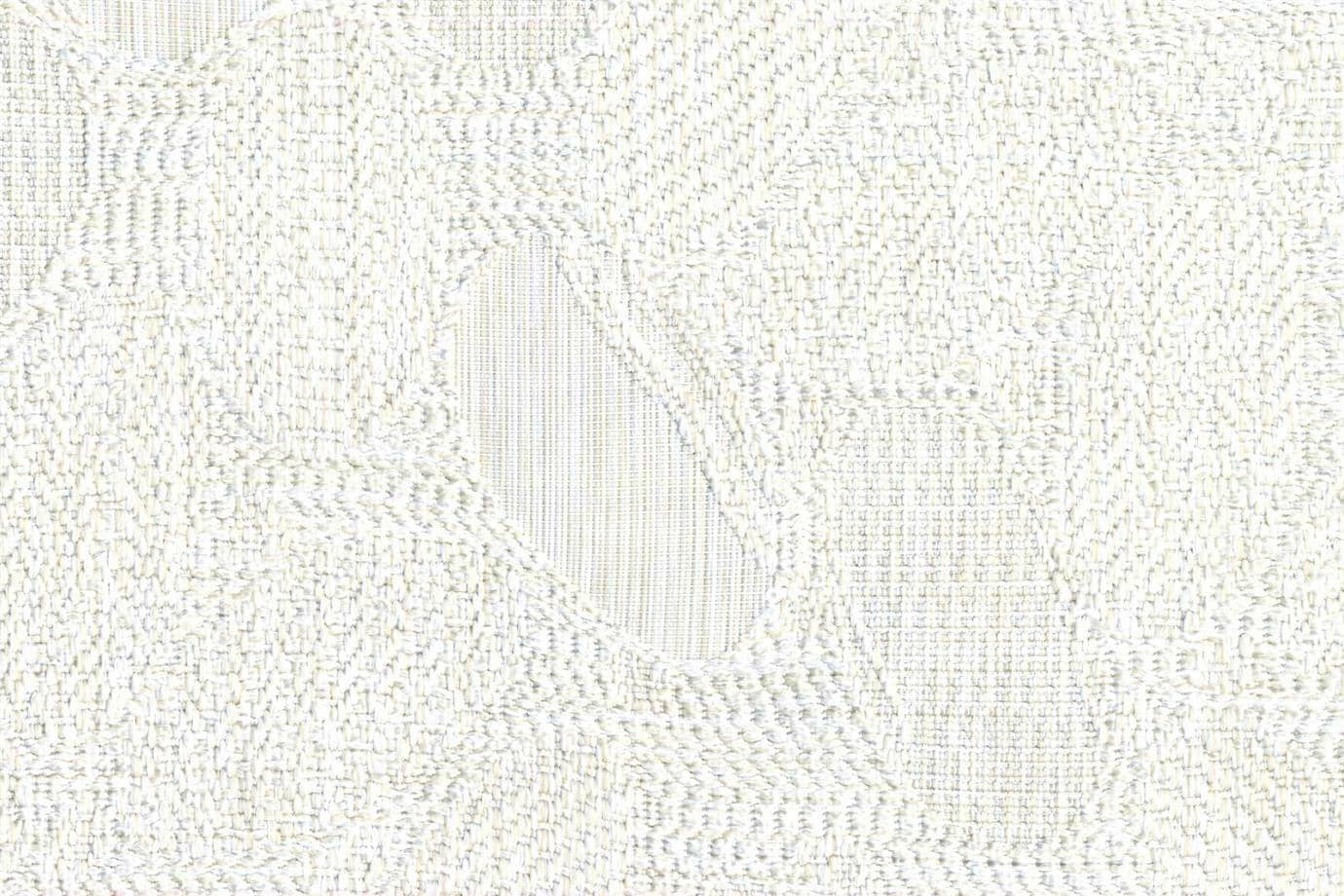 Tissu d'ameublement J2841 CLAUDIA 001 Bianco