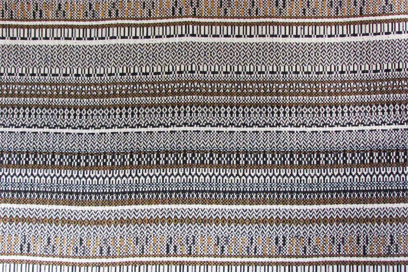 J3668UNI TRIBECA 001 Bianco nero home decoration fabric