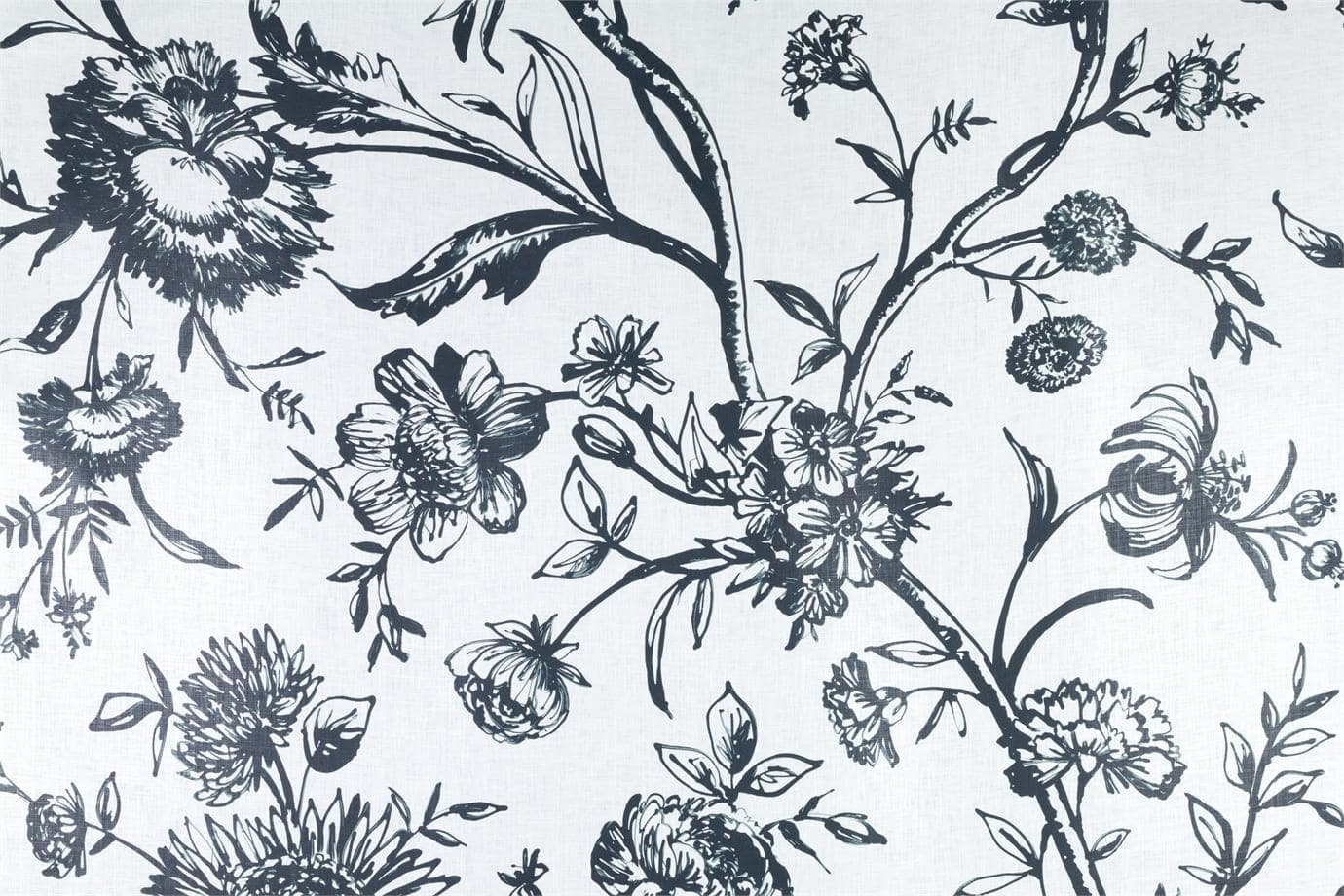 AK0810 MIRANDOLINA 001 Bianco-nero home decoration fabric
