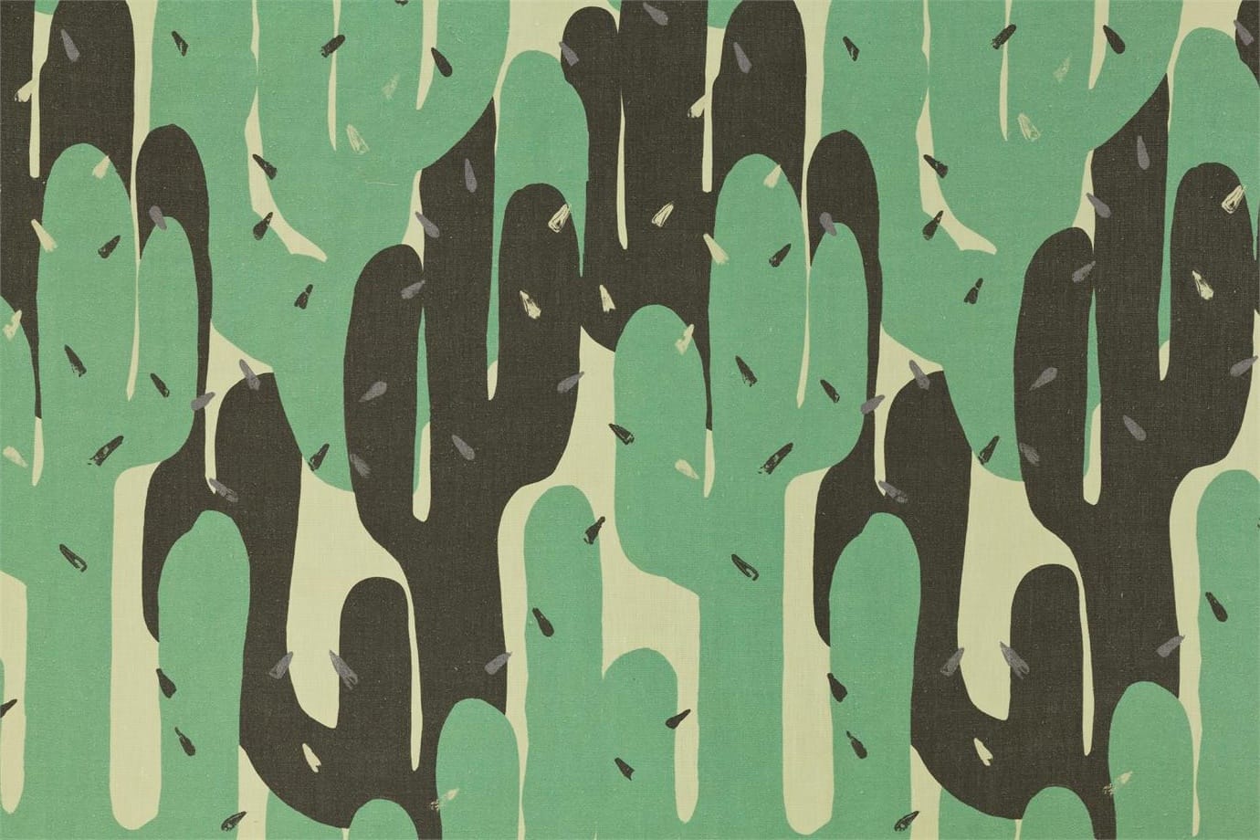 AK0945 CACTUS 003 Turchese home decoration fabric