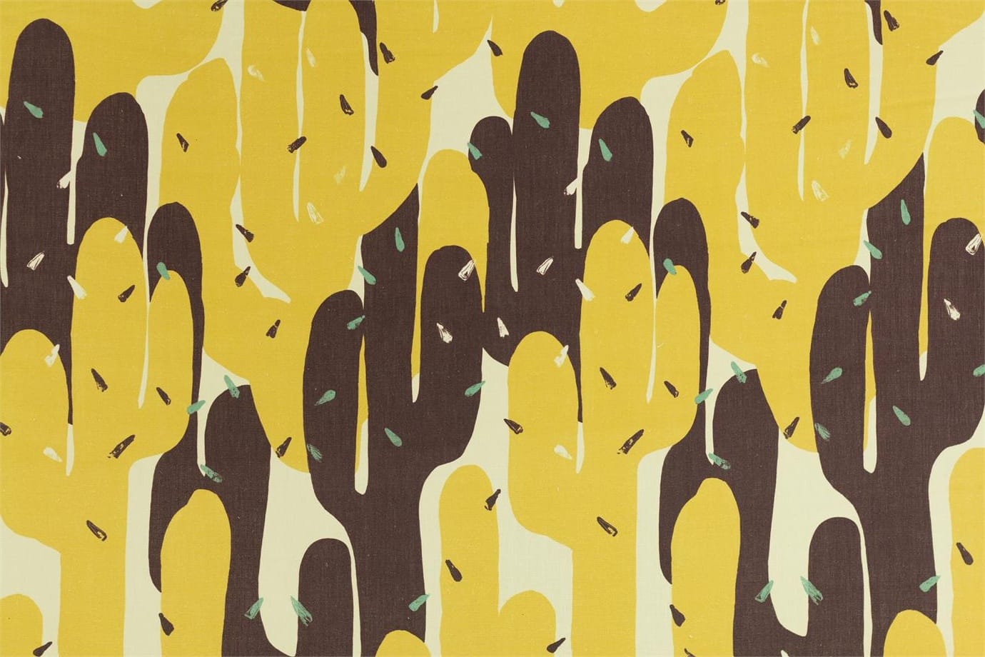AK0945 CACTUS 004 Giallo home decoration fabric