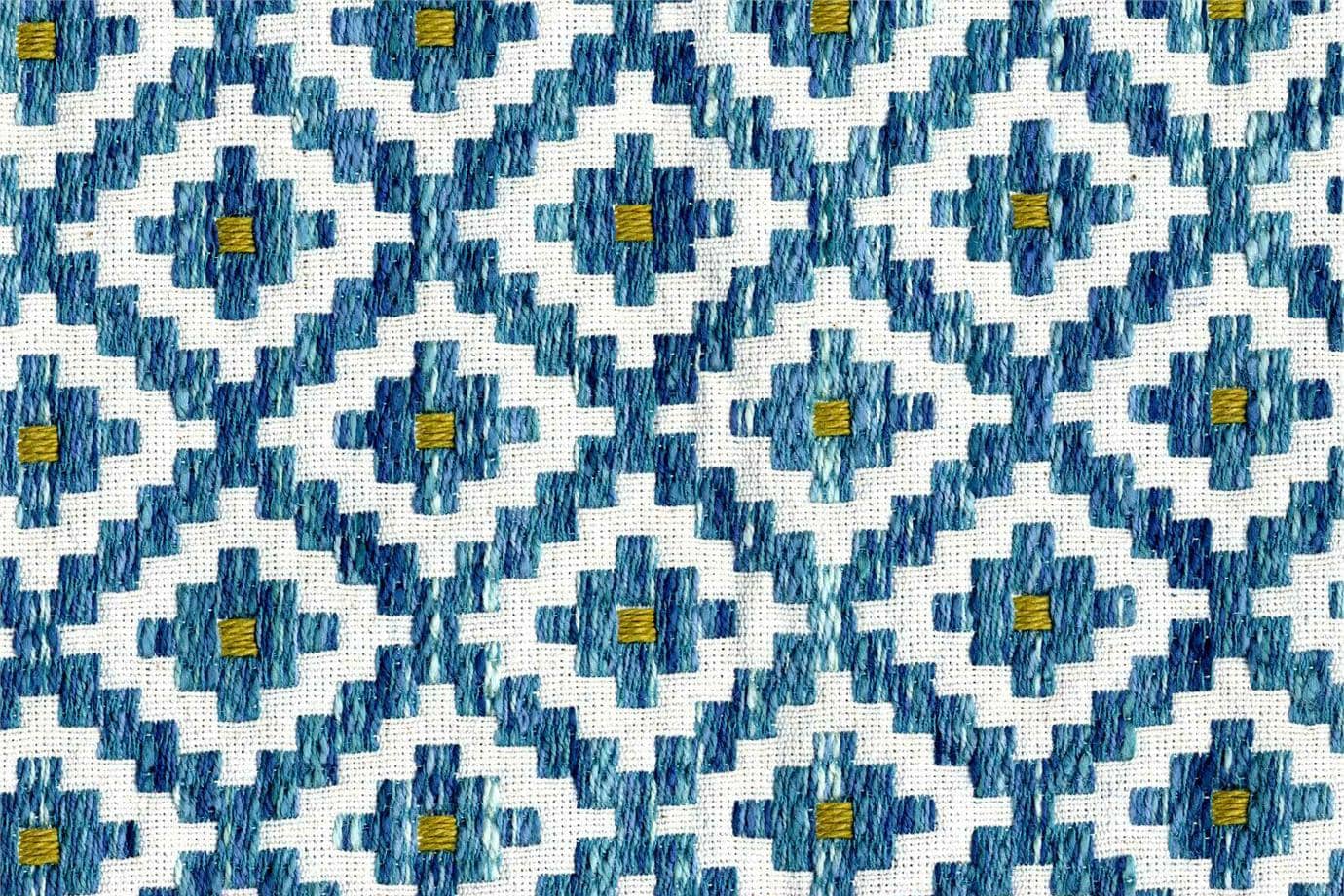 AK1842 ZANUS 002 Turchese home decoration fabric