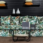 Home decoration floral jacquard fabric Morgana | BROCHIER