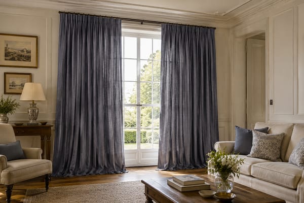 Curtain fabric with a 3-metre width - on sale - BROCHIER Como