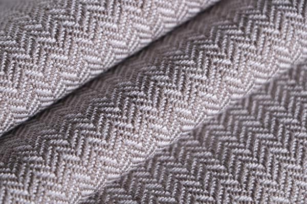 CHEVRONINO002 Bianco tortora