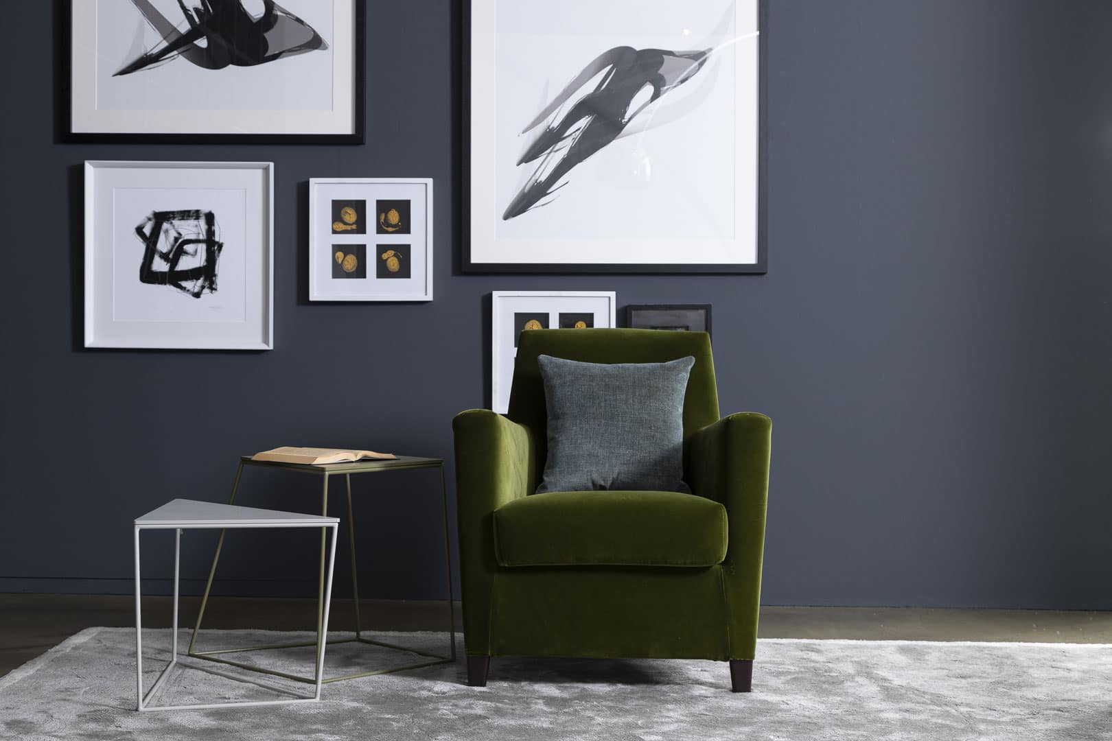 Tessuti Craftsfabrics - Kit 7 Pezzi Stampa Floreale Bosco Verde Per Cucito Fai Da Te (25x25 Cm) - Foto 2