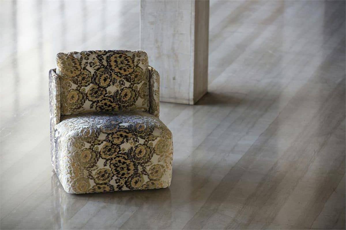 Home Decoration Fabric J3812 MIMETIC FLOWER 002 Rosa - BROCHIER