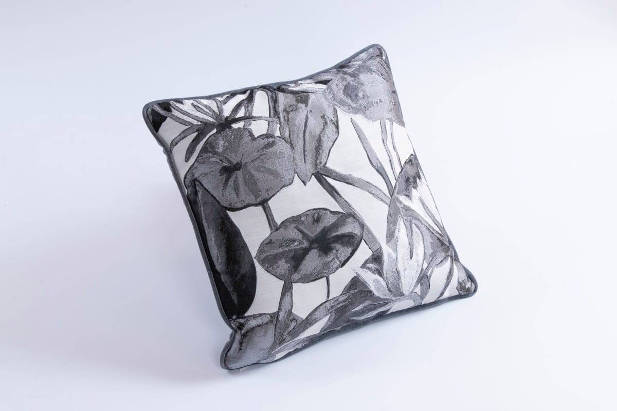 Designer cushion Morgana Fenice Ardesia | BROCHIER e-shop