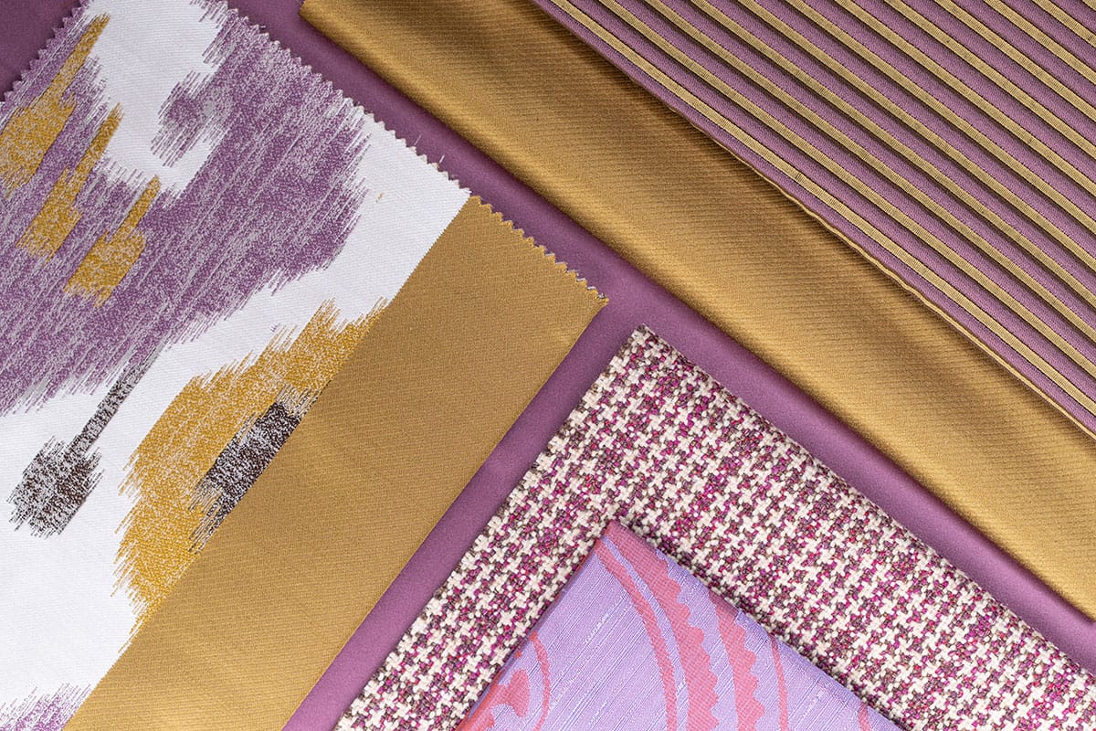 Purple decorative cushions | BROCHIER cushions