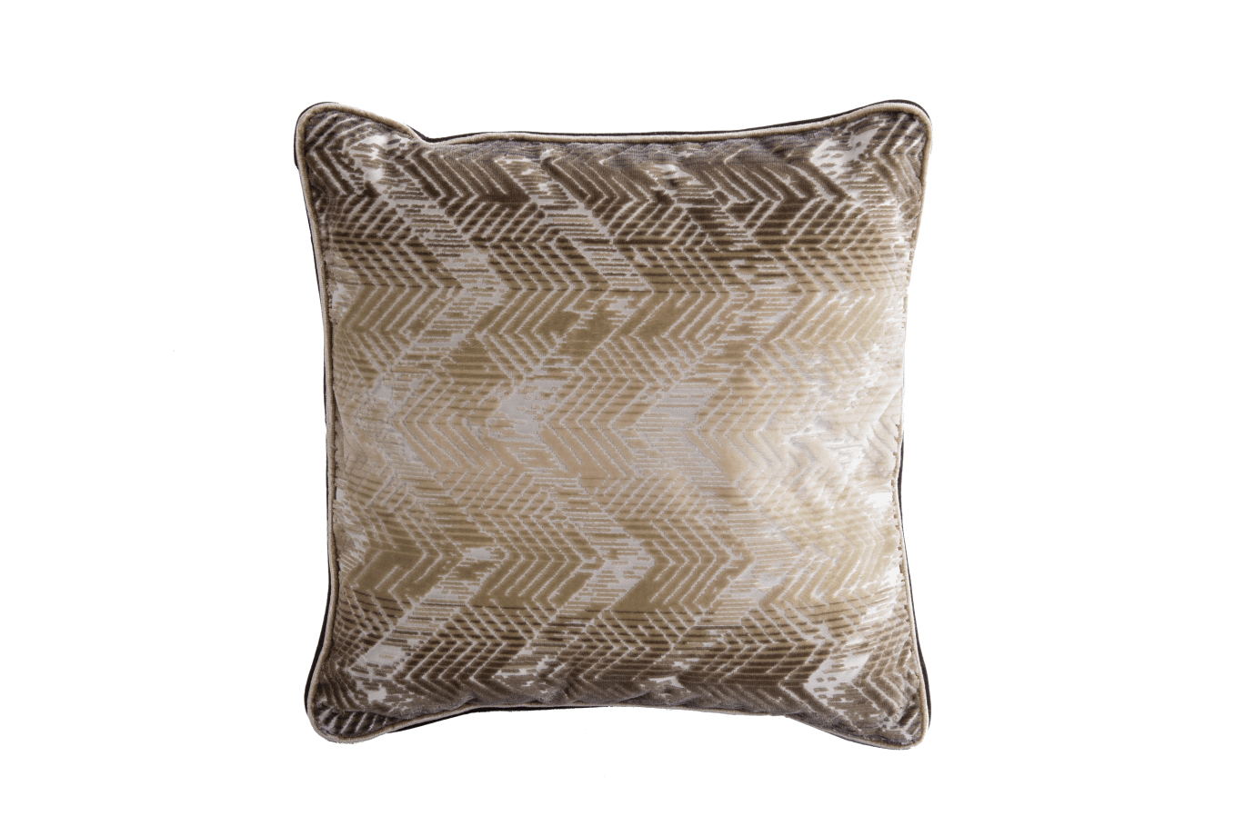 Designer cushion Ombre' Safari Wengè | BROCHIER e-shop