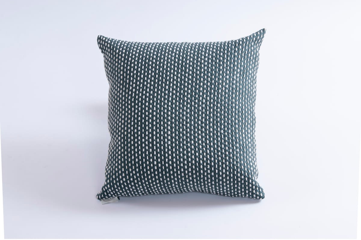 Designer cushion Impuntura Petrol | BROCHIER e-shop