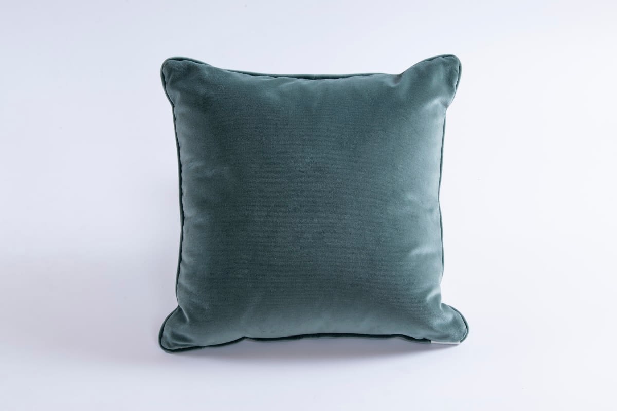 Designer cushion Puffo Leonida Petrol | BROCHIER e-shop