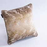 Designer cushion Ombre' Safari Wengè | BROCHIER e-shop