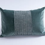 Designer cushion Leonida Liz Petrol | BROCHIER e-shop