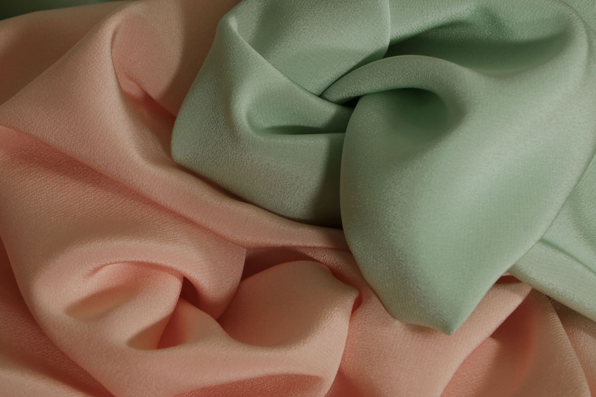 Pastel colour silk fabrics | Tessuti in seta tonalità pastello