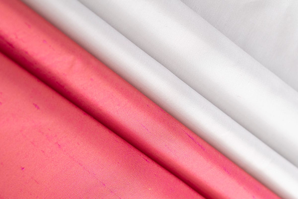 Silk and cotton blend double shantung | new tess
