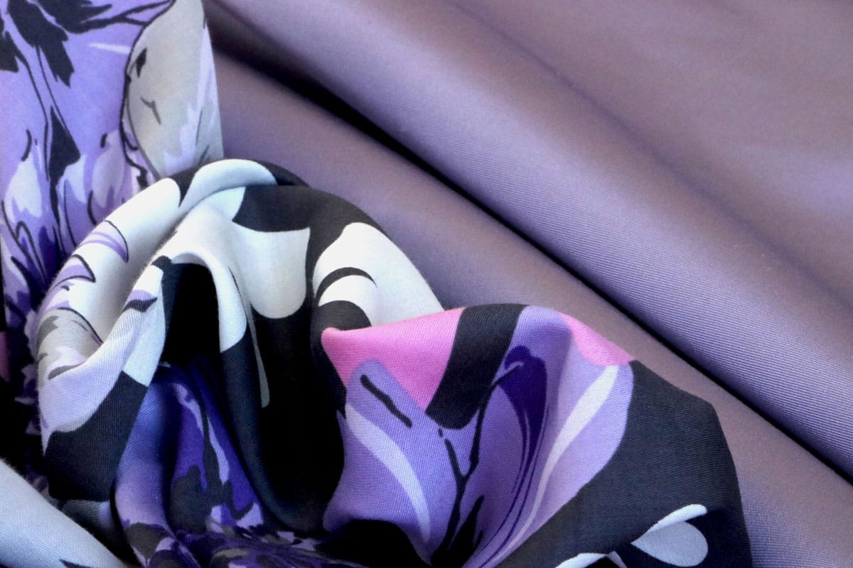 new tess | Light lavender fabrics for dressmaking