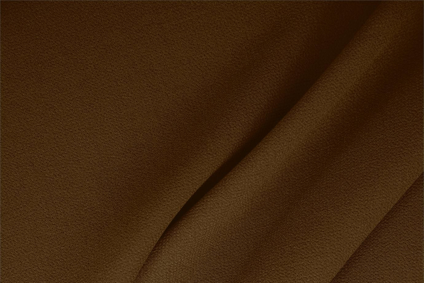 Brown Wool Wool Double Crêpe Apparel Fabric TC000096