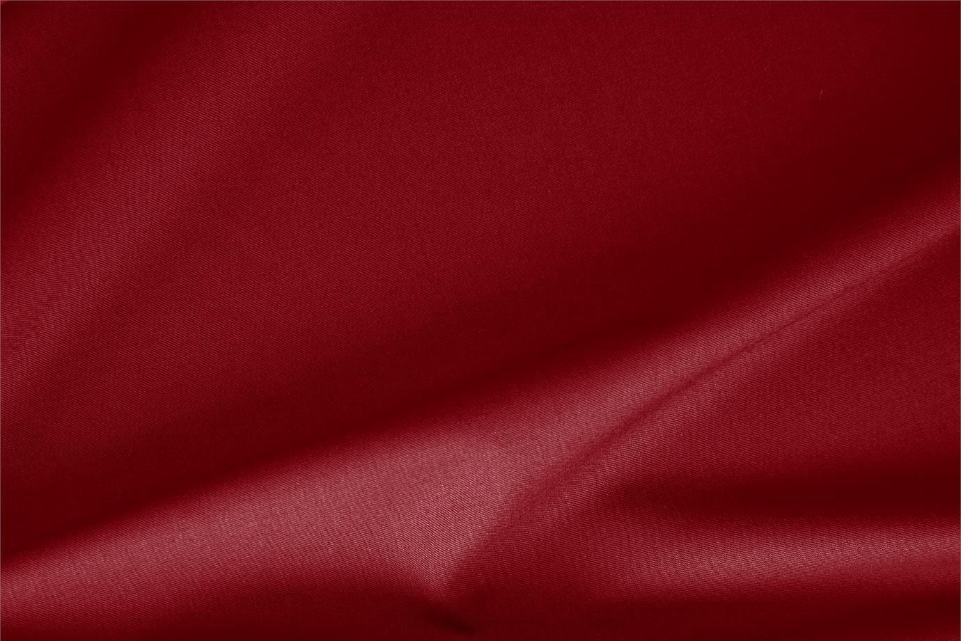 Tessuto Gabardine Stretch Rosso Campari in Lana, Poliestere, Stretch per abbigliamento