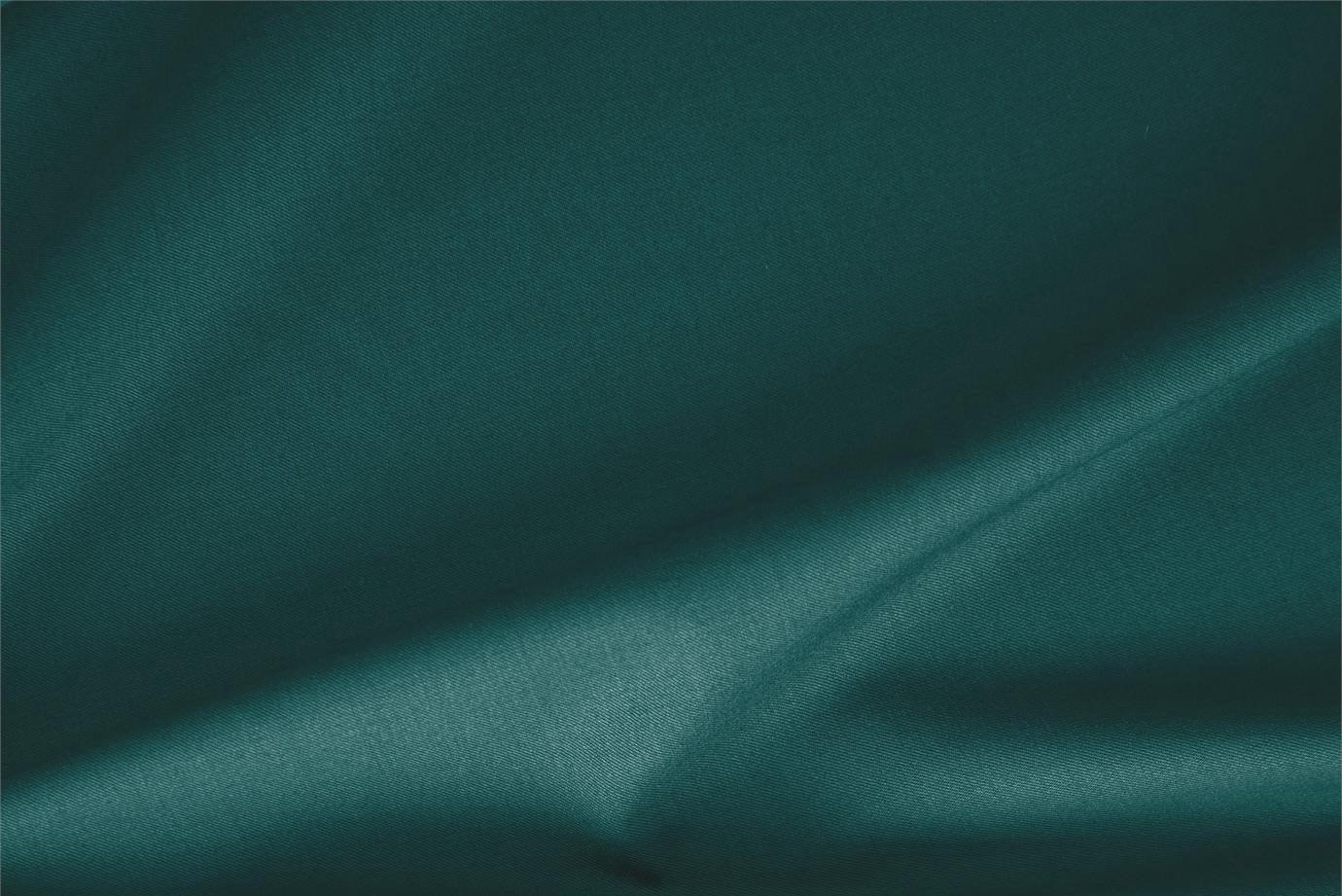 Tissu Couture Gabardine Stretch Bleu paon en Laine, Polyester, Stretch TC000142