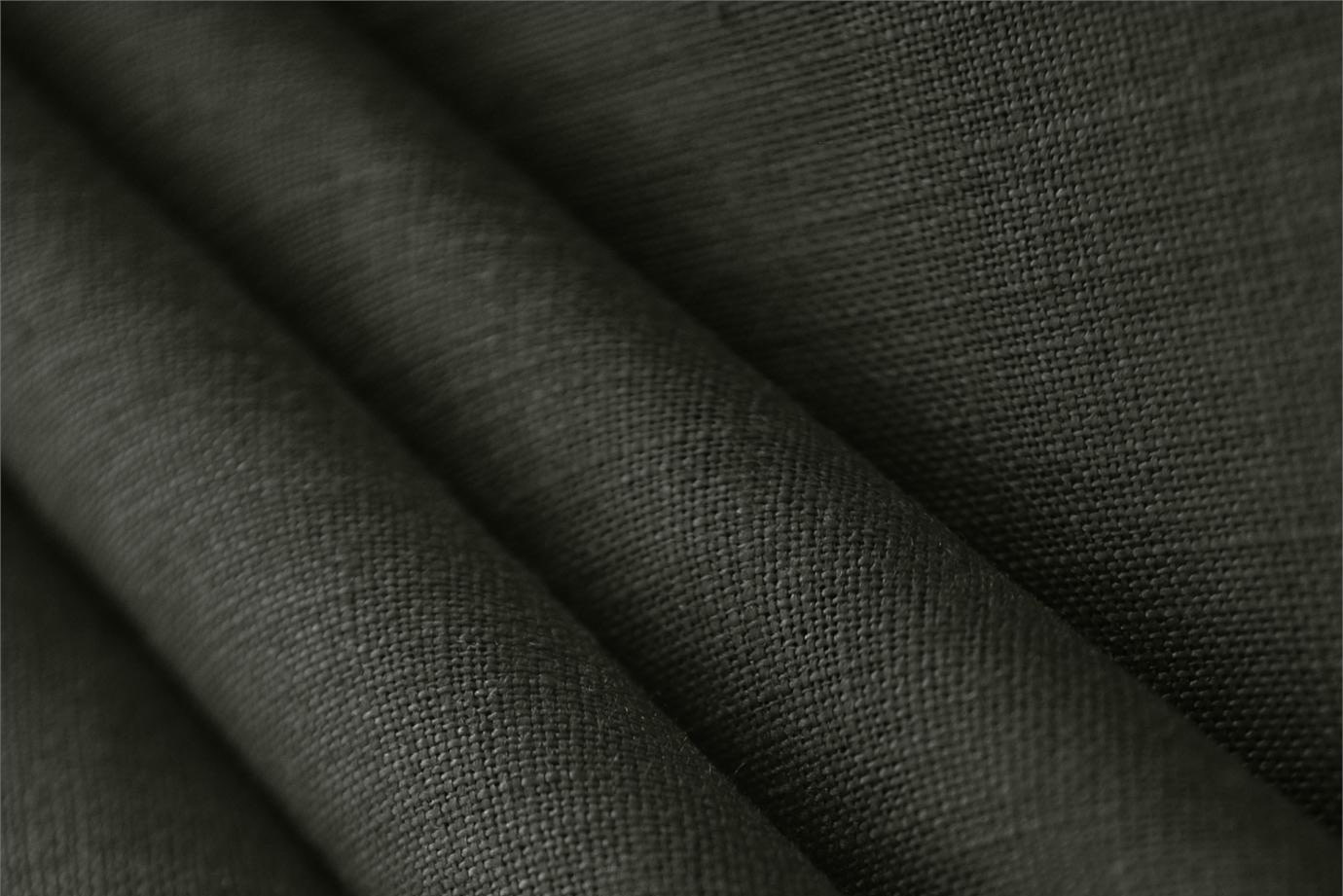 Tissu Couture Toile de lin Gris tableau noir en Lin TC000349