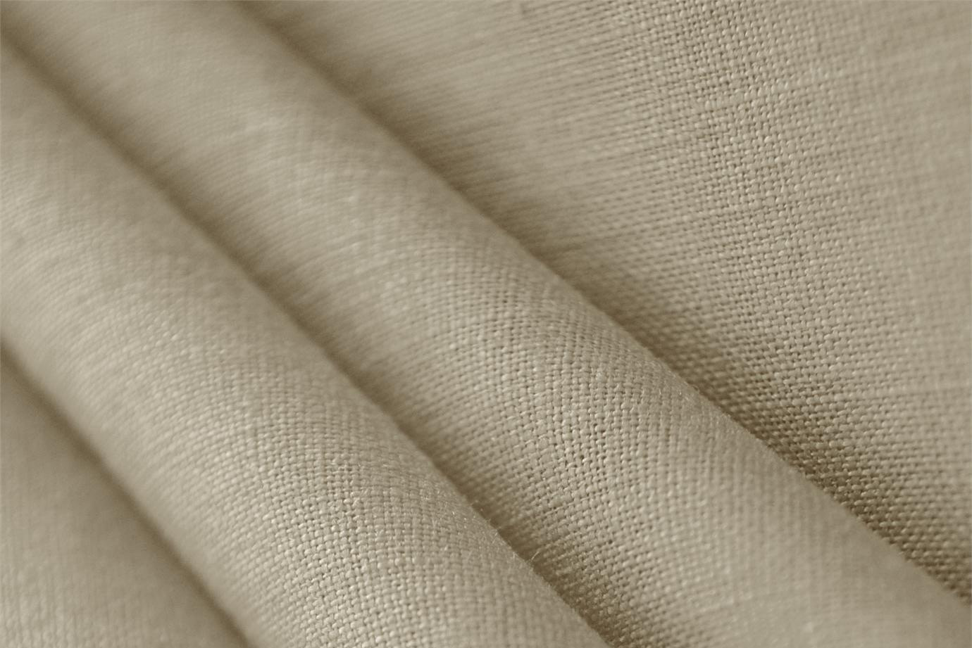 Beige Linen Linen Canvas Apparel Fabric TC000329