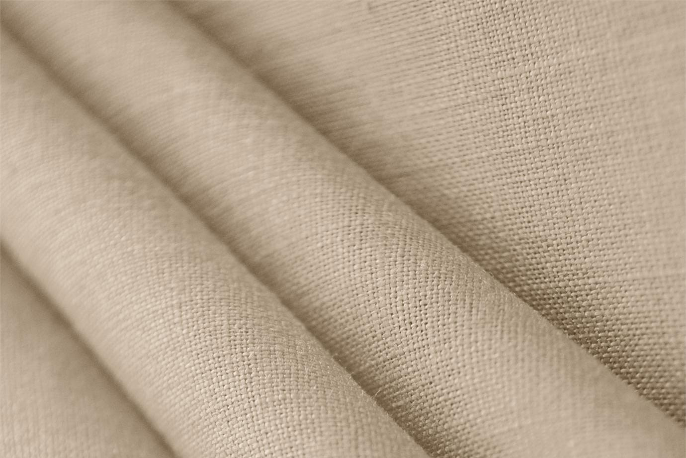 Tissu Couture Toile de lin Beige naturale en Lin TC000328