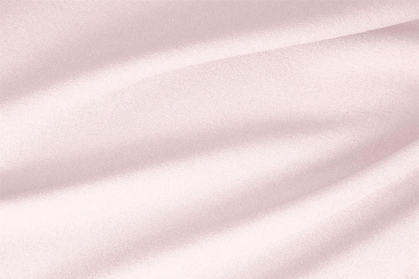 Tessuto Lana Stretch Rosa Confetto in Lana, Poliestere, Stretch per abbigliamento