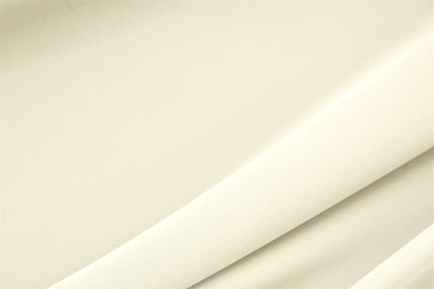 Tissu Couture Microfibre légère Blanc vanille en Polyester TC000351