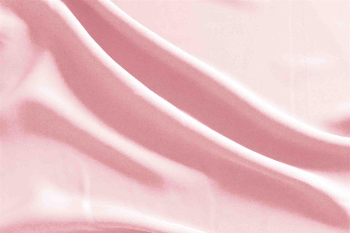 Baby Pink Polyester Smooth Microfiber fabric for dressmaking
