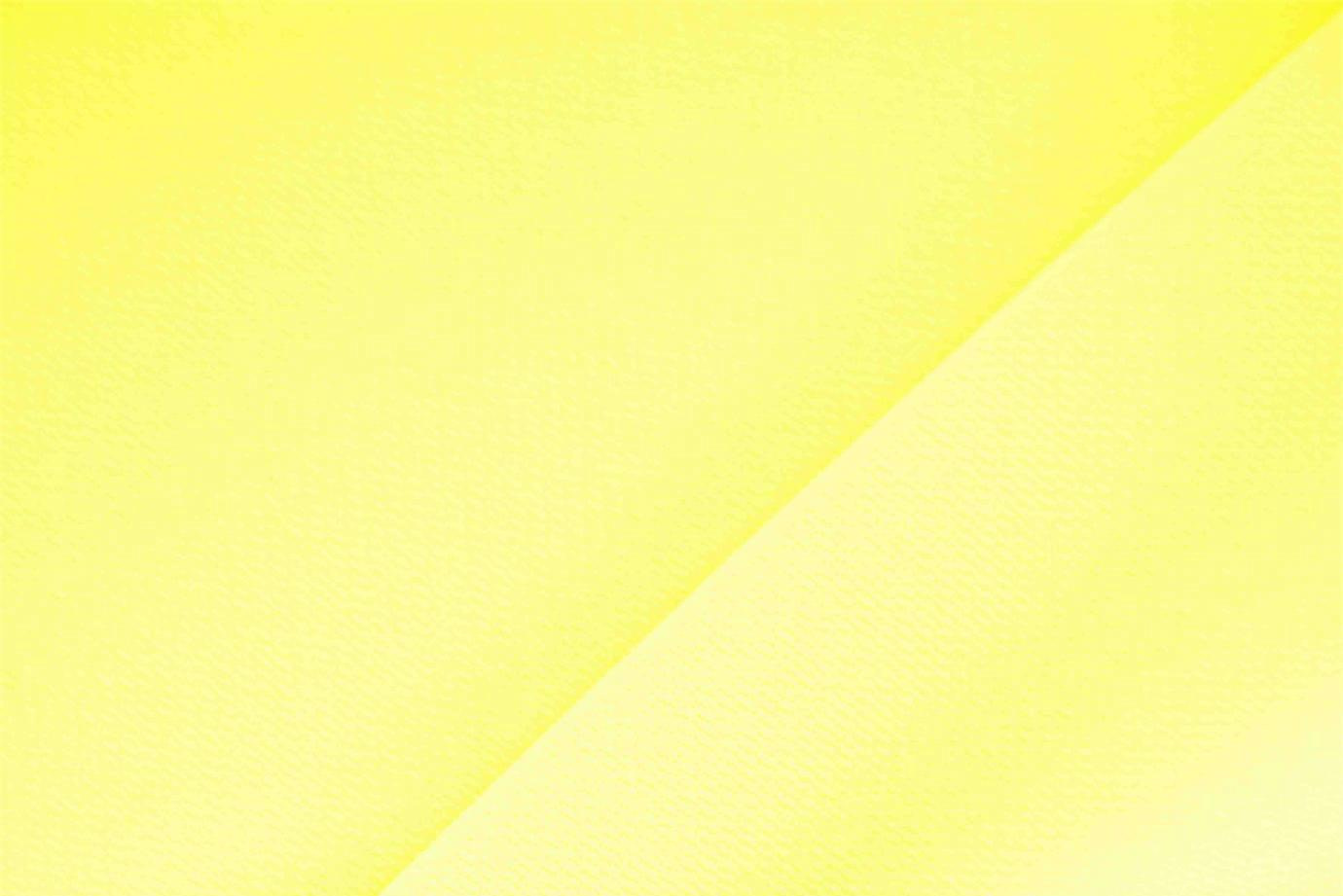 Tissu Microfibre Crêpe Jaune tournesol en Polyester pour vêtements