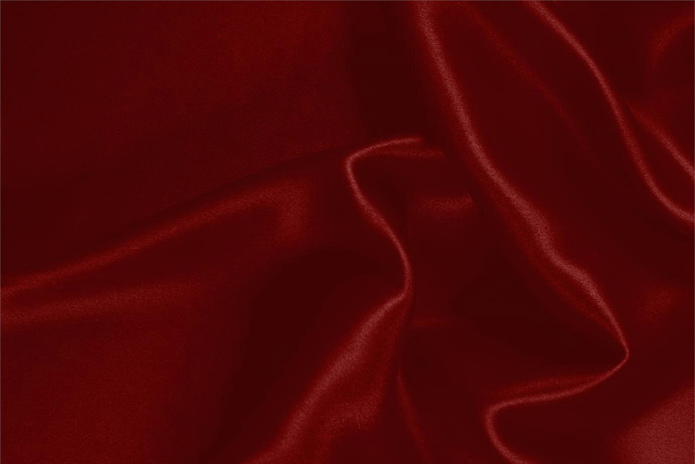 Tissu Couture Satin stretch Rouge pourpre en Soie, Stretch UN000624