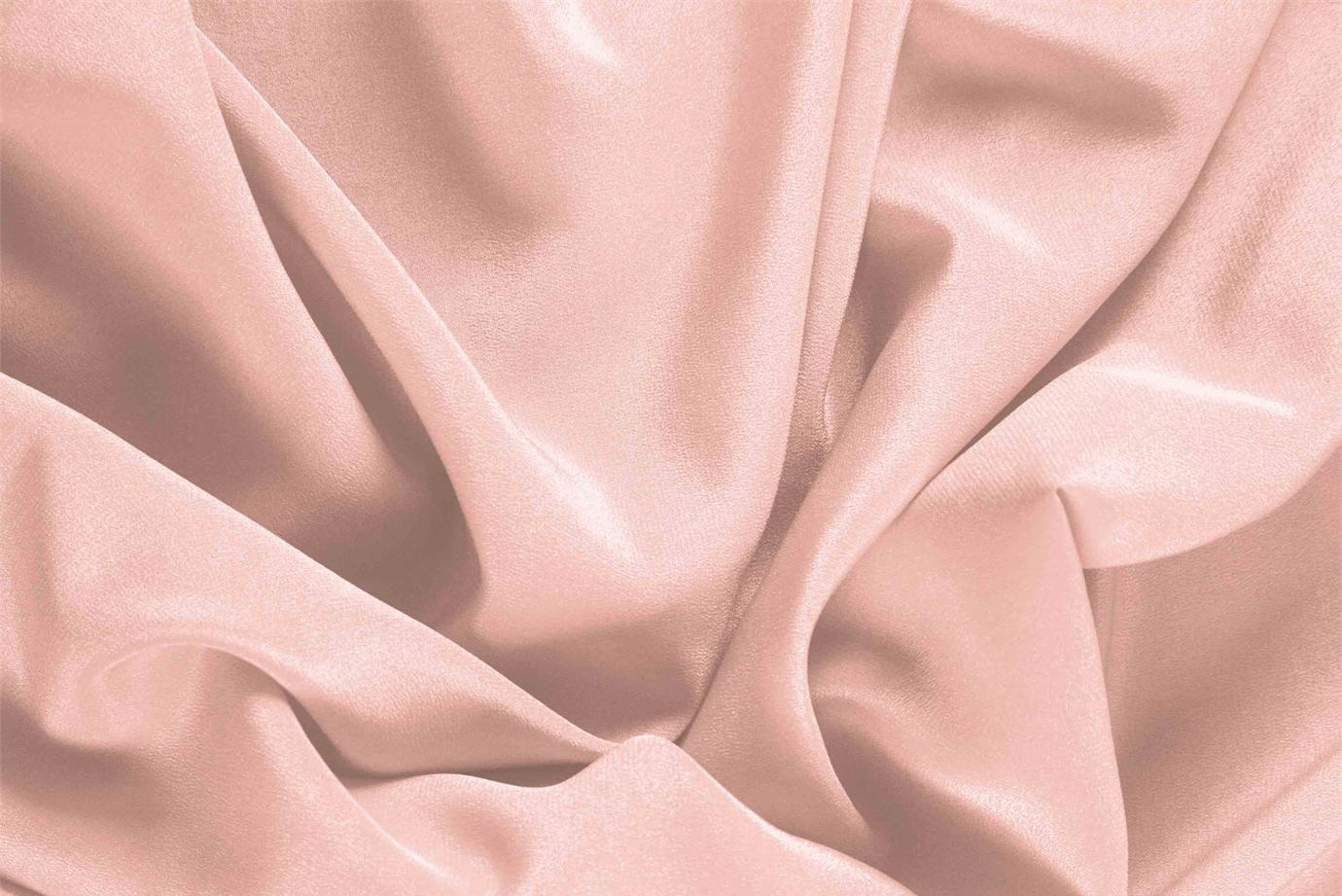 Pink Silk Crêpe de Chine Apparel Fabric UN000400