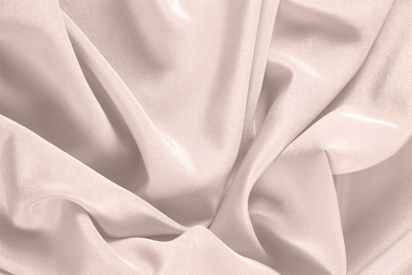 Tissu Crêpe de Chine Rose pétale en Soie pour vêtements