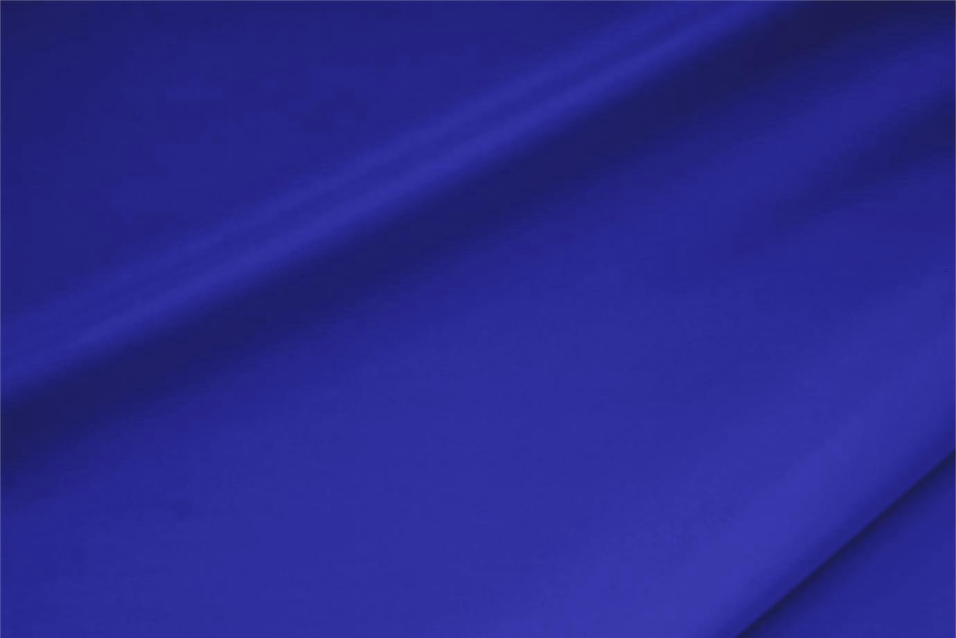 Tissu Couture Crêpe de Chine Stretch Bleu royal en Soie, Stretch UN000686