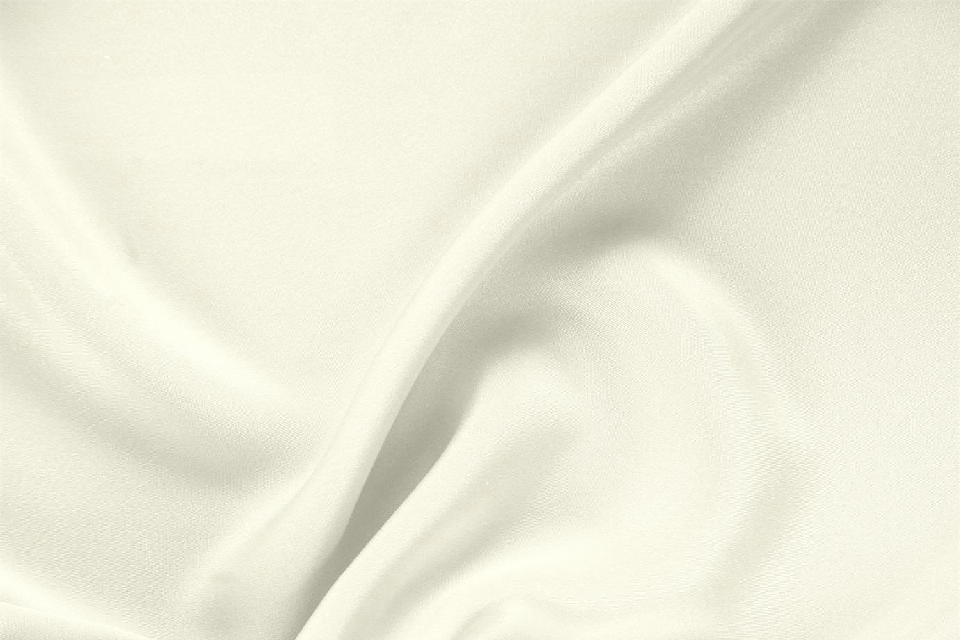 Tissu Couture Drap Blanc ivoire en Soie UN000693