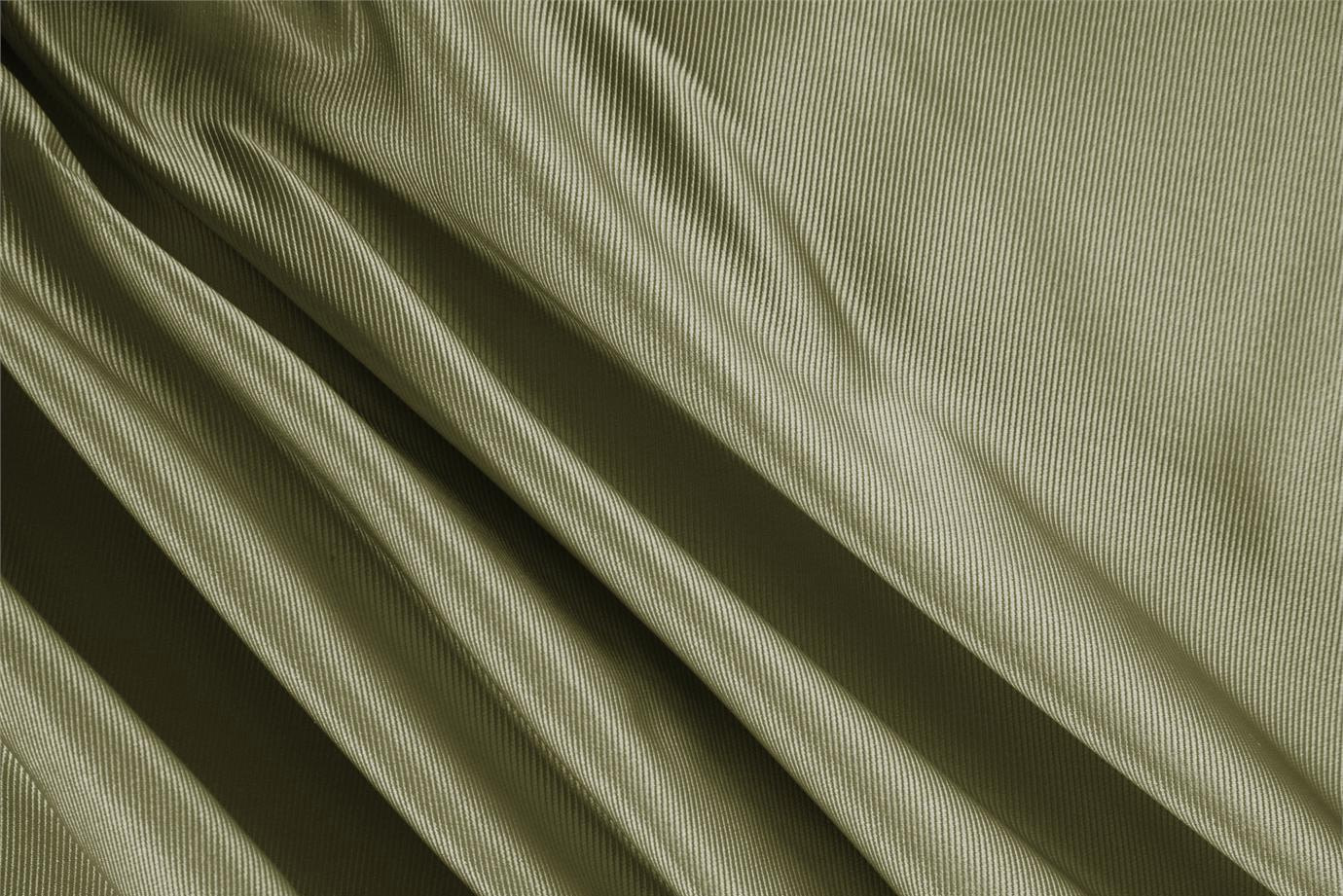 Tessuto Dogaressa Verde Muschio in Seta per Abbigliamento UN000027