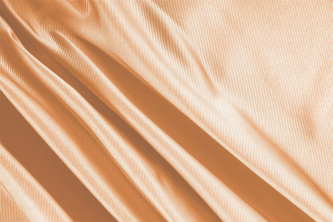 Tessuto Dogaressa Arancione Albicocca in Seta per Abbigliamento UN000010