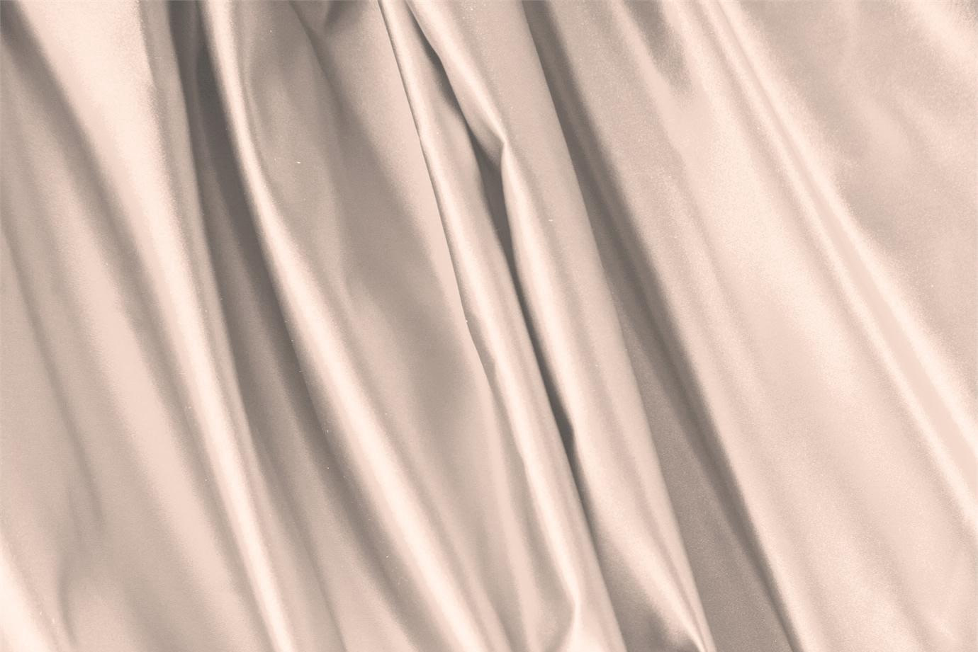 Tessuto Duchesse Rosa Cipria in Seta per Abbigliamento UN000045