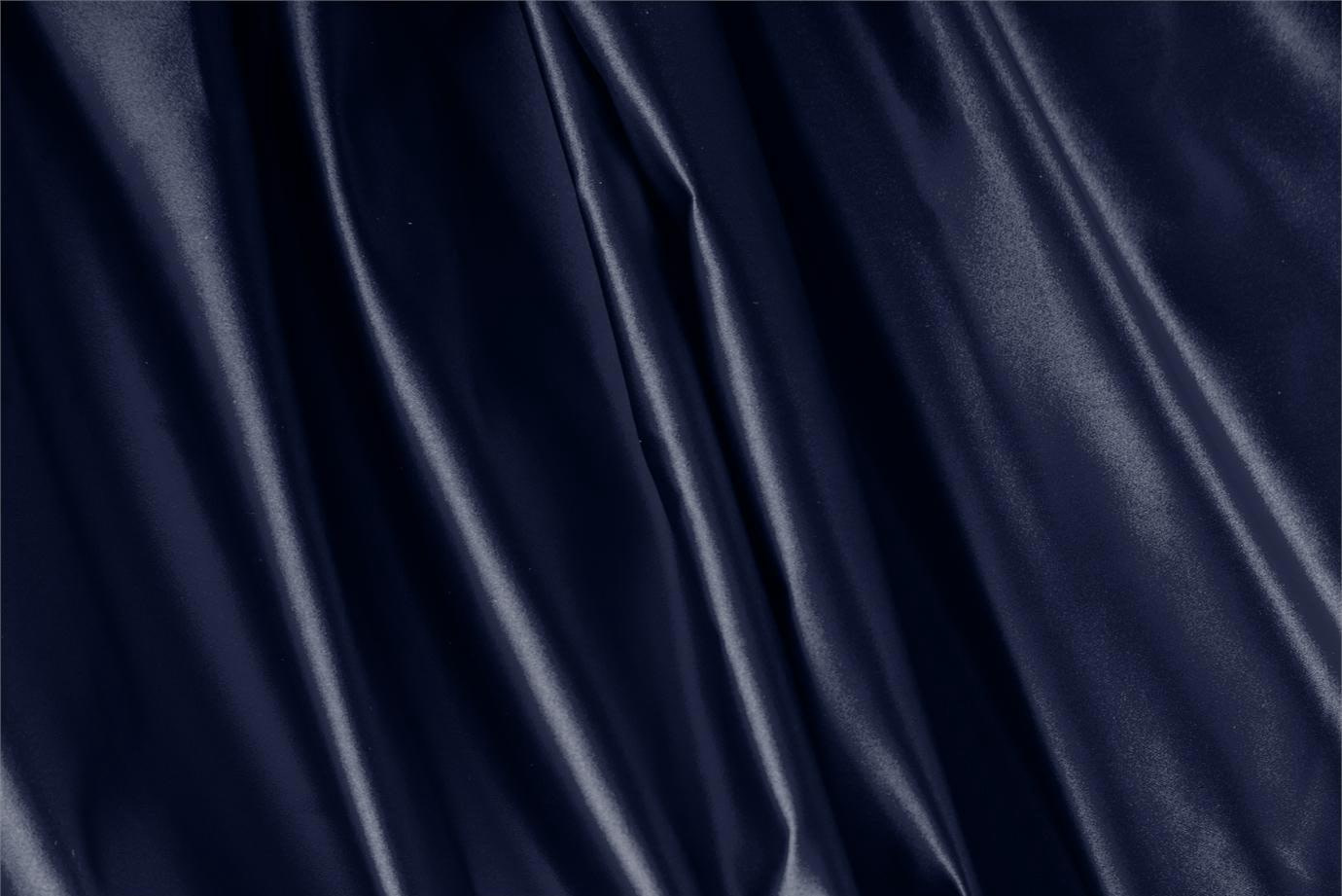 Tissu Couture Duchesse Bleu encre en Soie UN000072