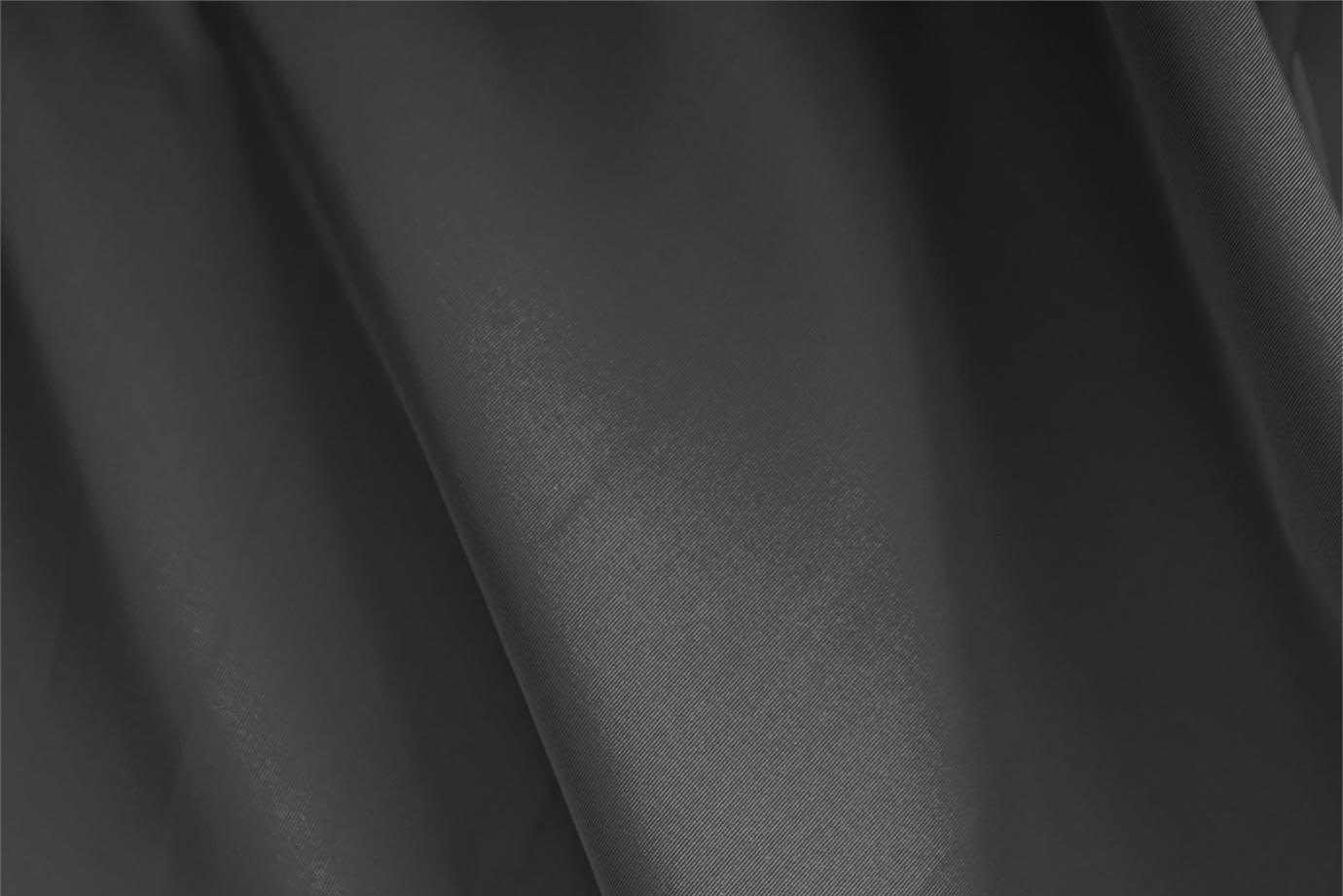 Anthracite Gray Silk Faille fabric for dressmaking