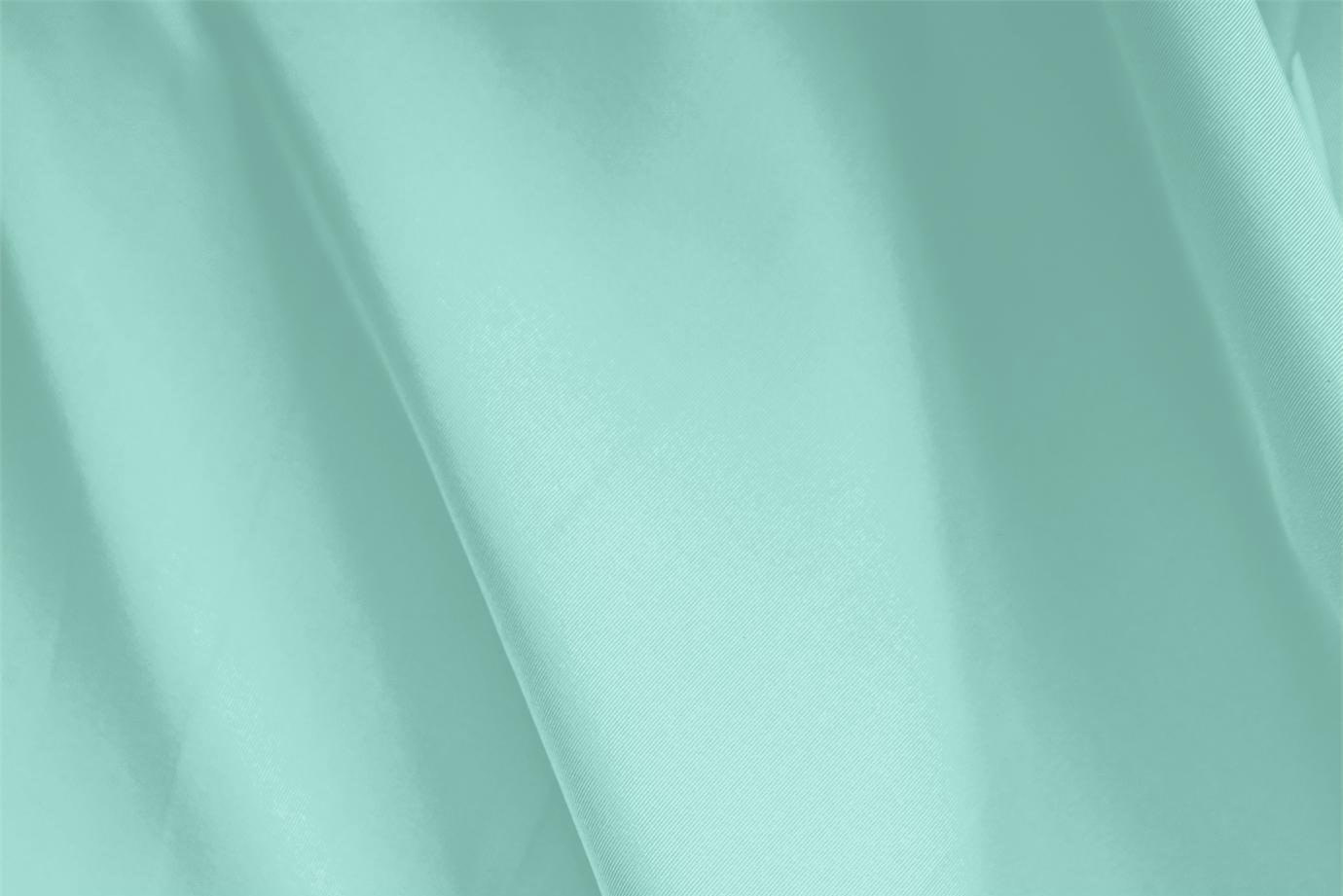 Tessuto Faille Blu Onda in Seta per Abbigliamento UN000119