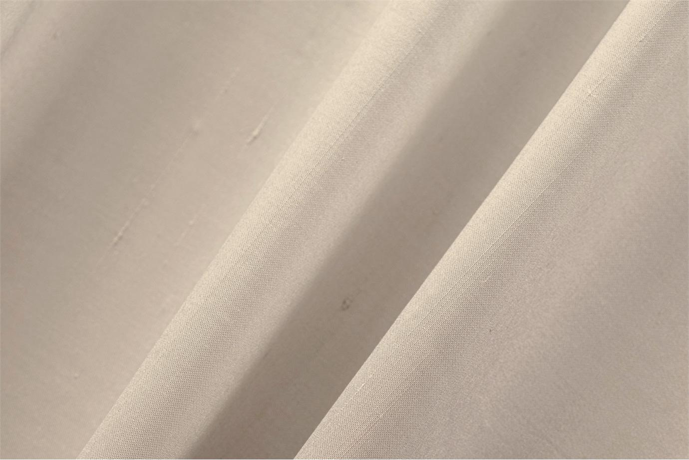 Blush Pink Cotton, Silk Double Shantung fabric for dressmaking
