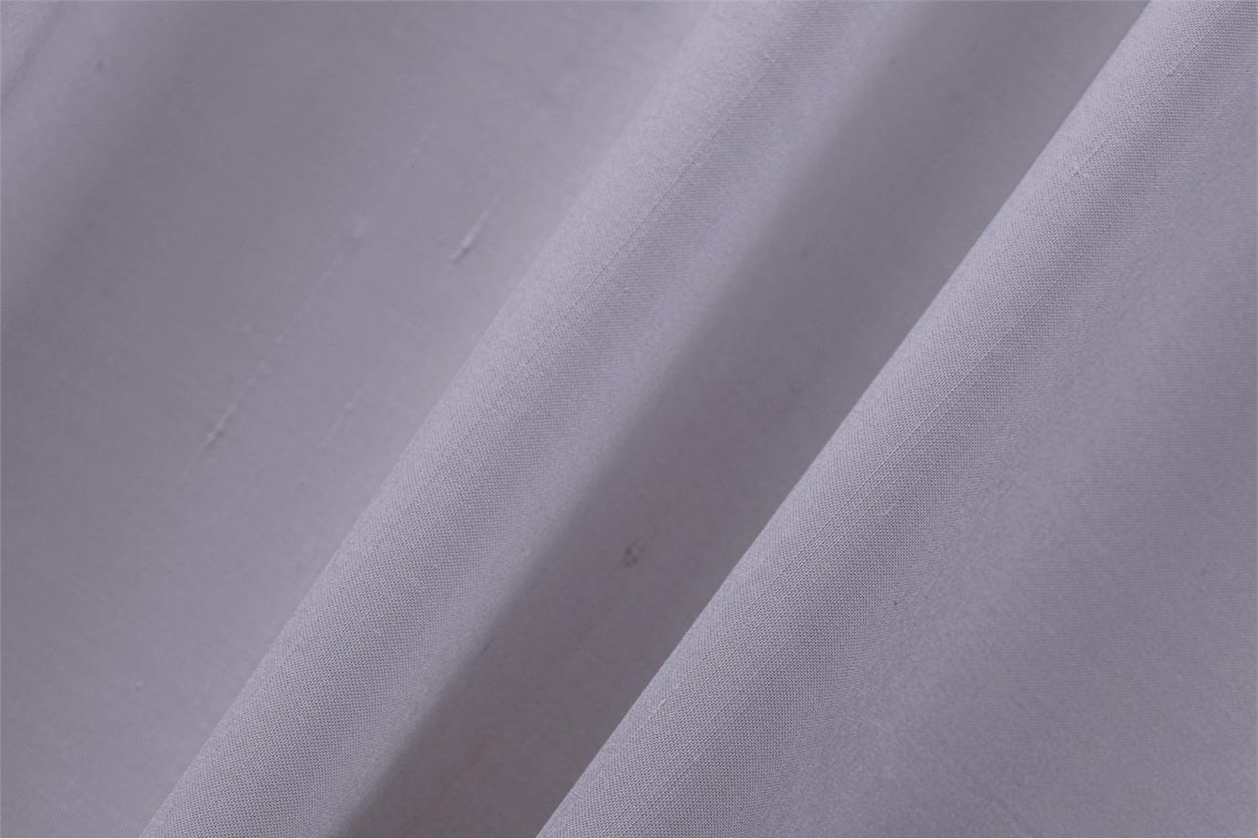 Tissu Couture Double Shantung Violet iris en Coton, Soie UN001041